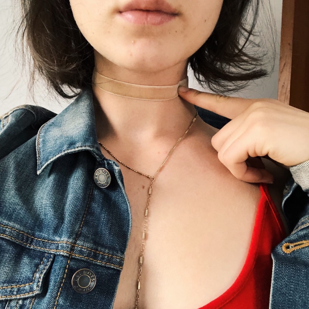🌈velvet choker